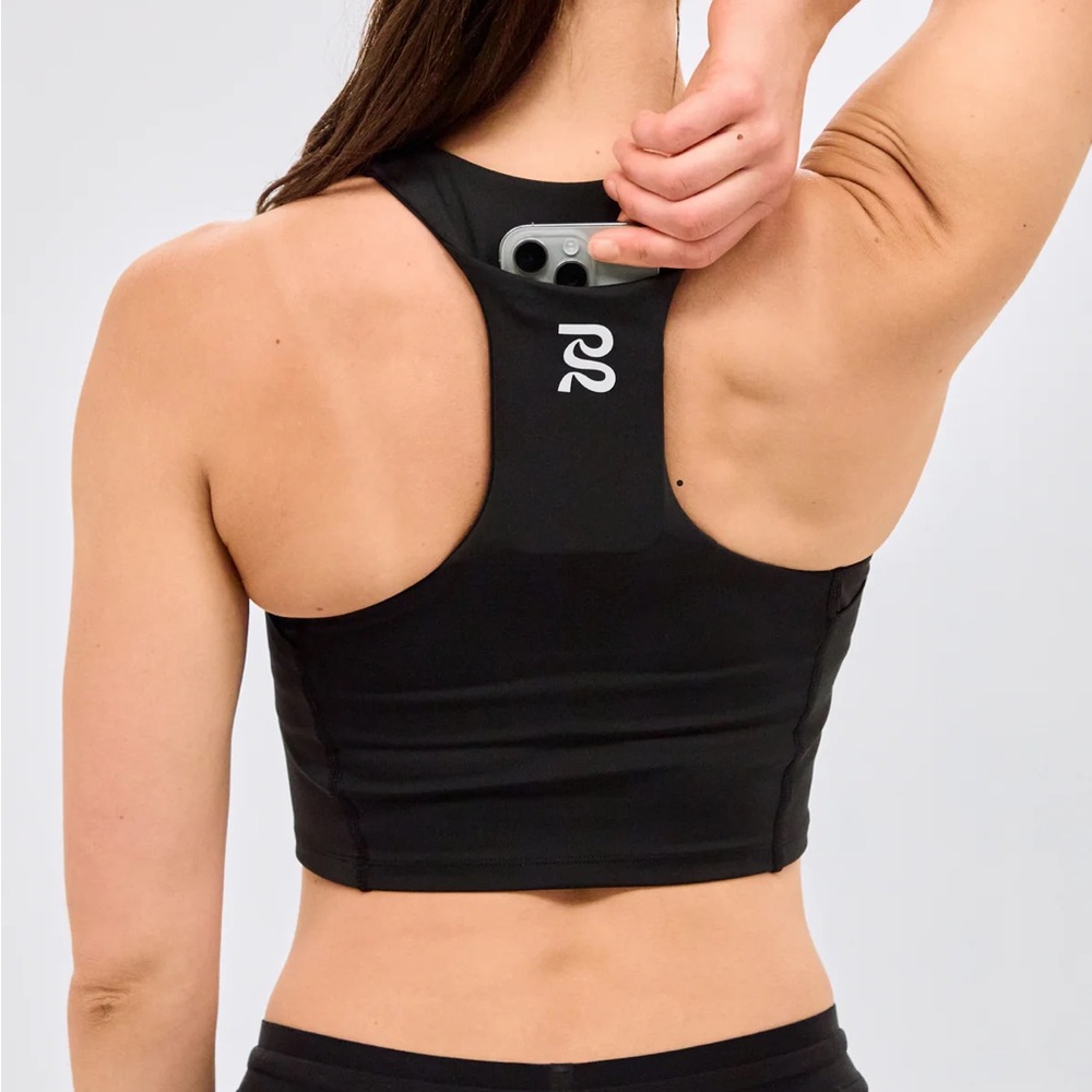 BANDIT RUNNING - STAMINA™ RACE CROP - BLACK - XS - Picture 2 of 5
